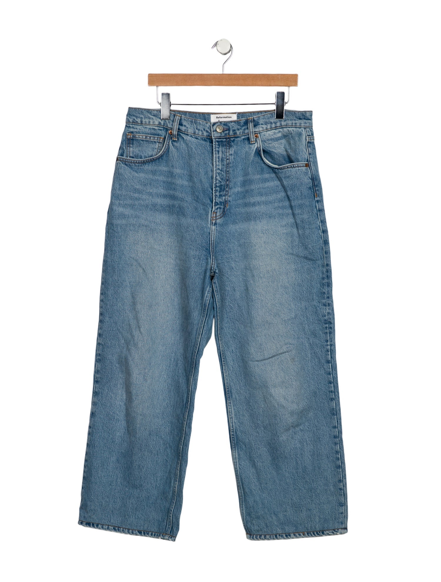 Reformation High-Rise Wide Leg Jeans