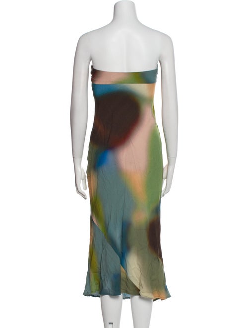 Reformation Printed Midi Length Dress