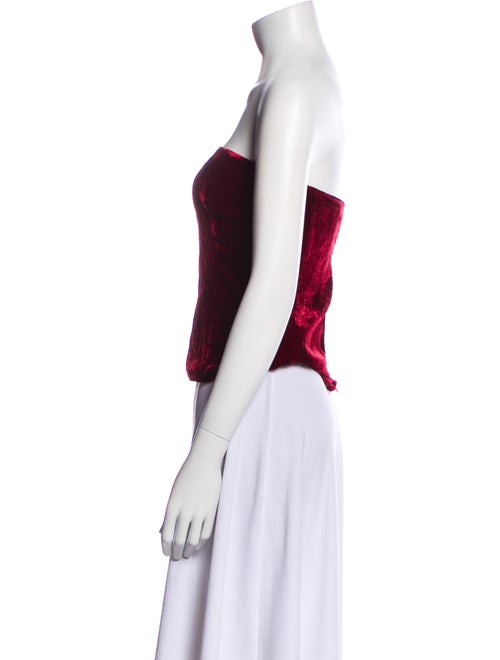 Reformation Strapless Crop Top