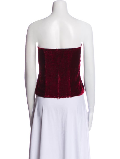 Reformation Strapless Crop Top