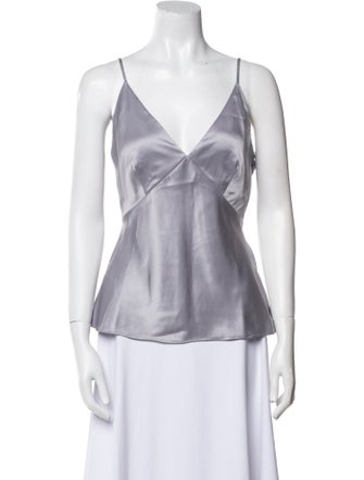 Reformation V-Neck Sleeveless Top