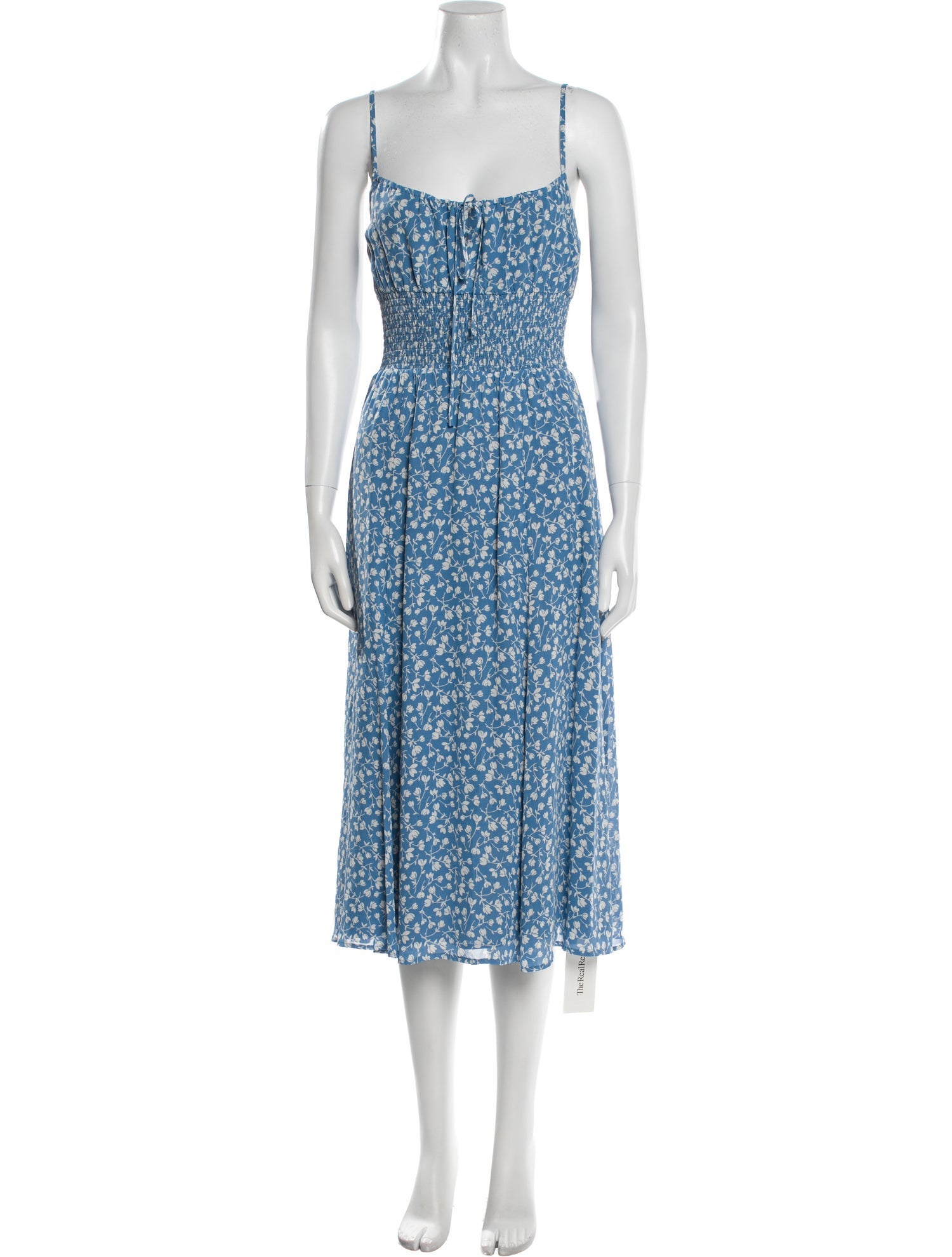 Reformation Floral Print Long Dress