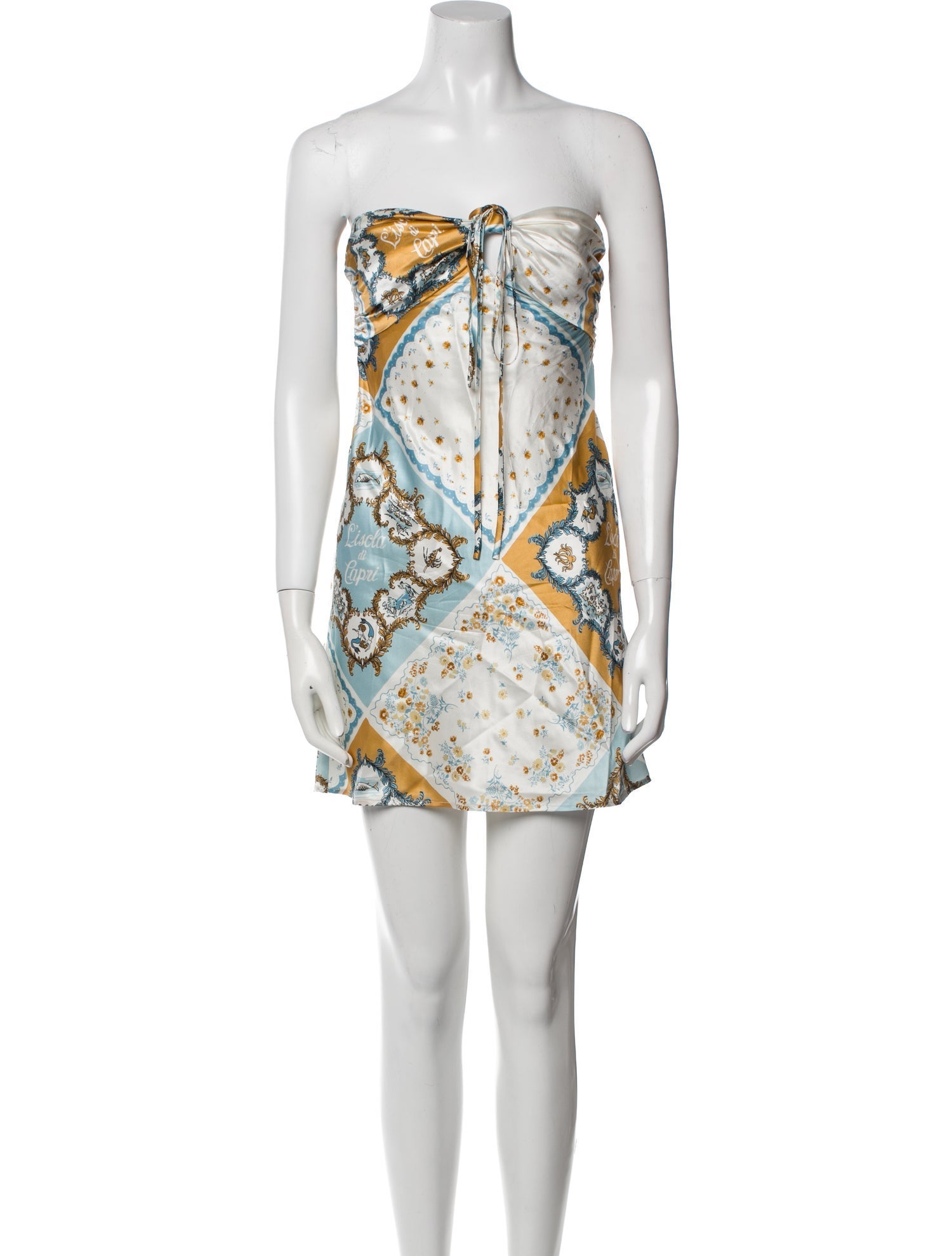 Reformation Silk Mini Dress