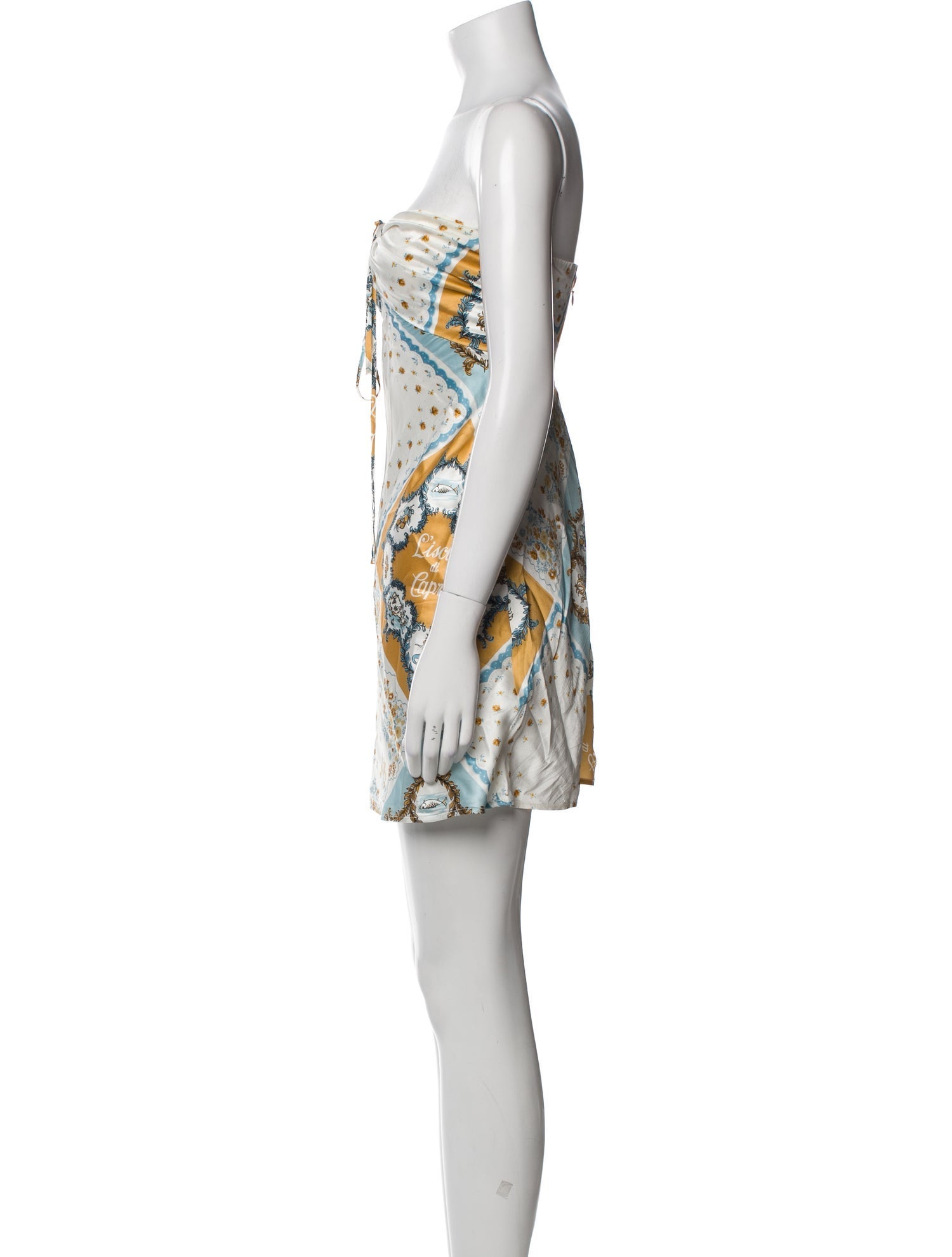 Reformation Silk Mini Dress