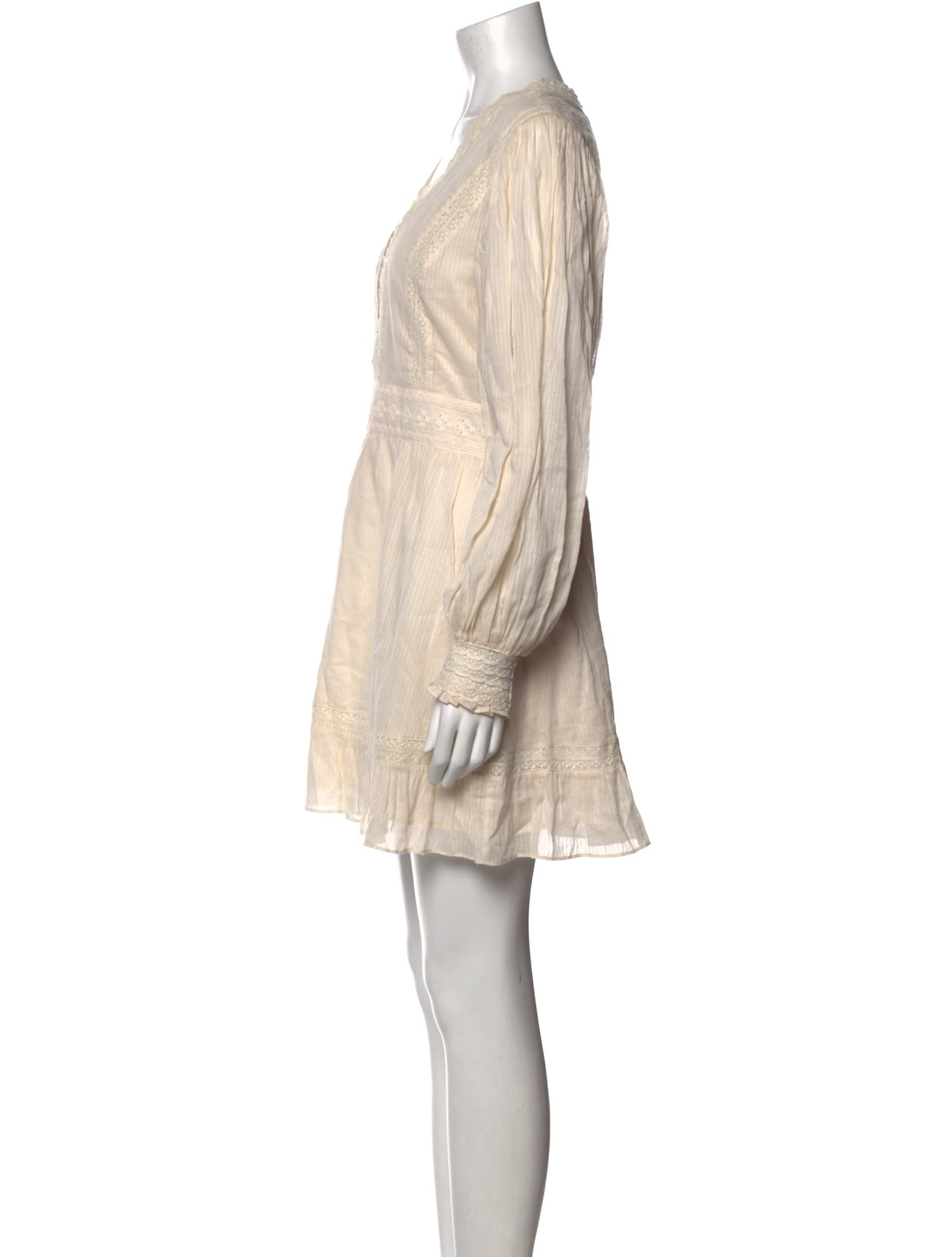 Reformation Square Neckline Mini Dress