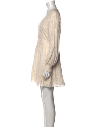 Reformation Square Neckline Mini Dress