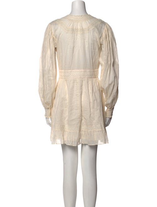 Reformation Square Neckline Mini Dress