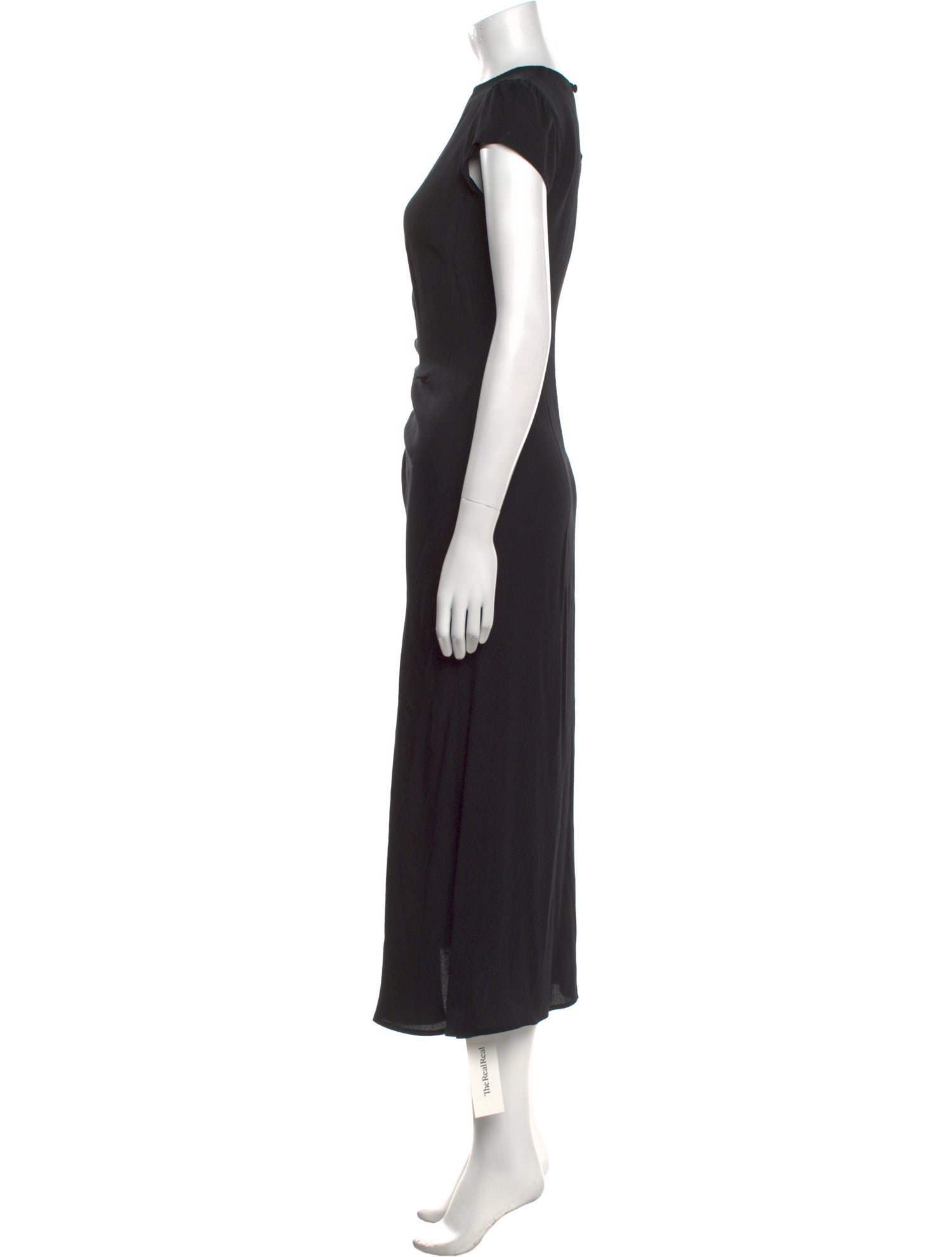 Reformation Bateau Neckline Long Dress