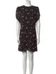 Reformation Floral Print Mini Dress