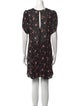 Reformation Floral Print Mini Dress
