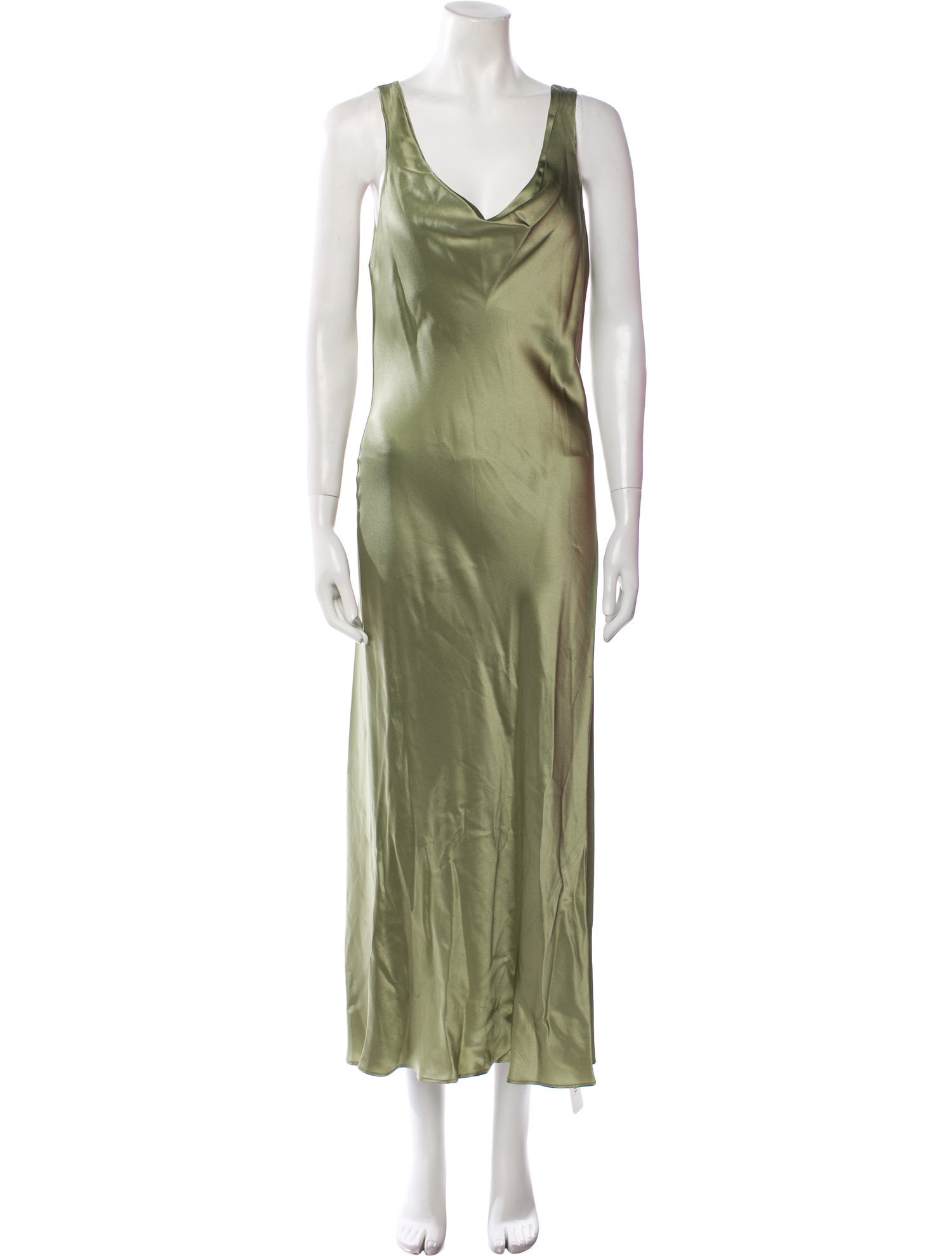 Reformation Silk Long Dress