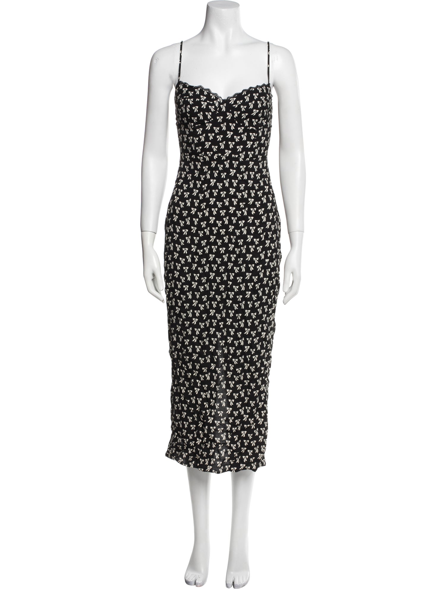 Reformation Printed Midi Length Dress