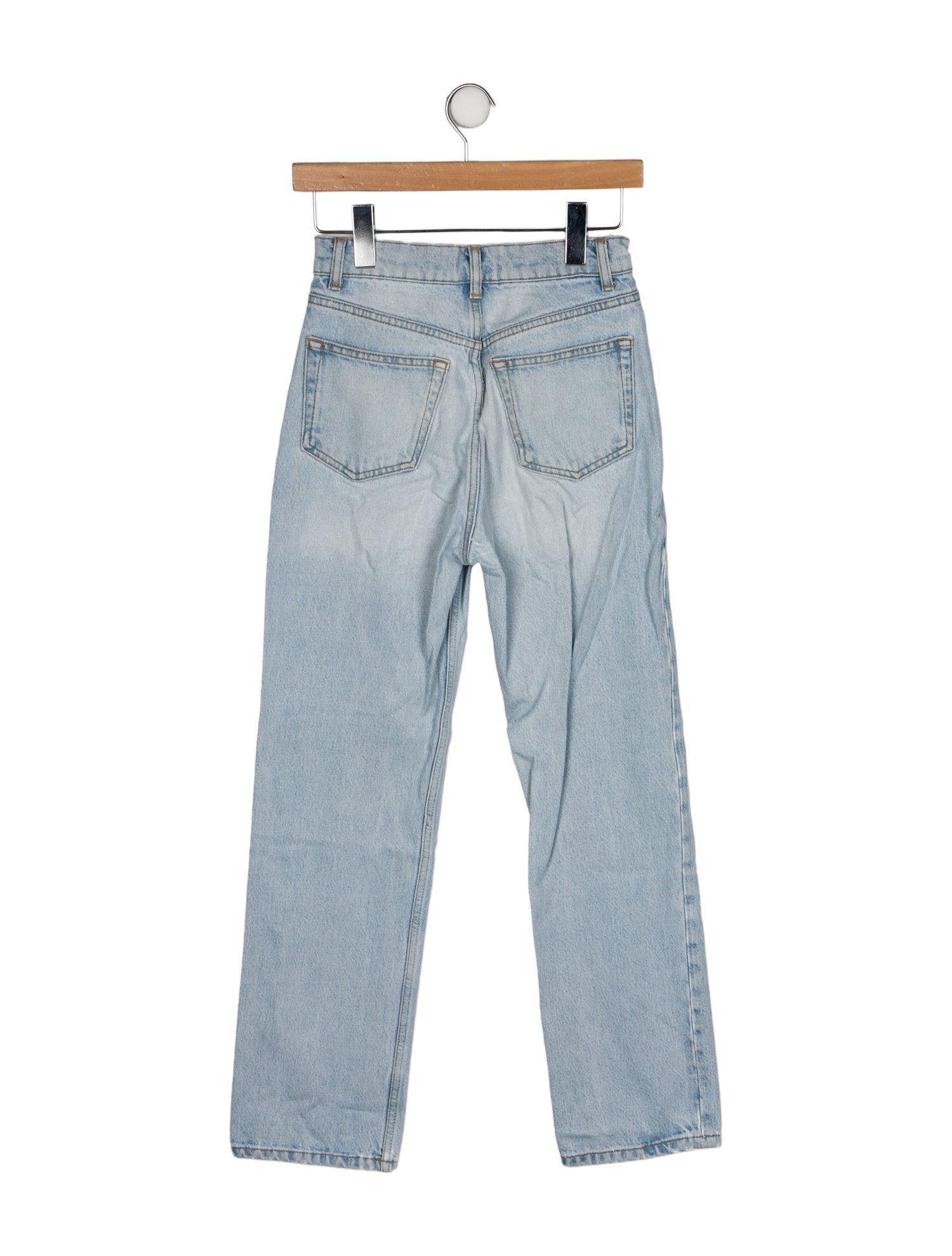 Reformation High-Rise Straight Leg Jeans