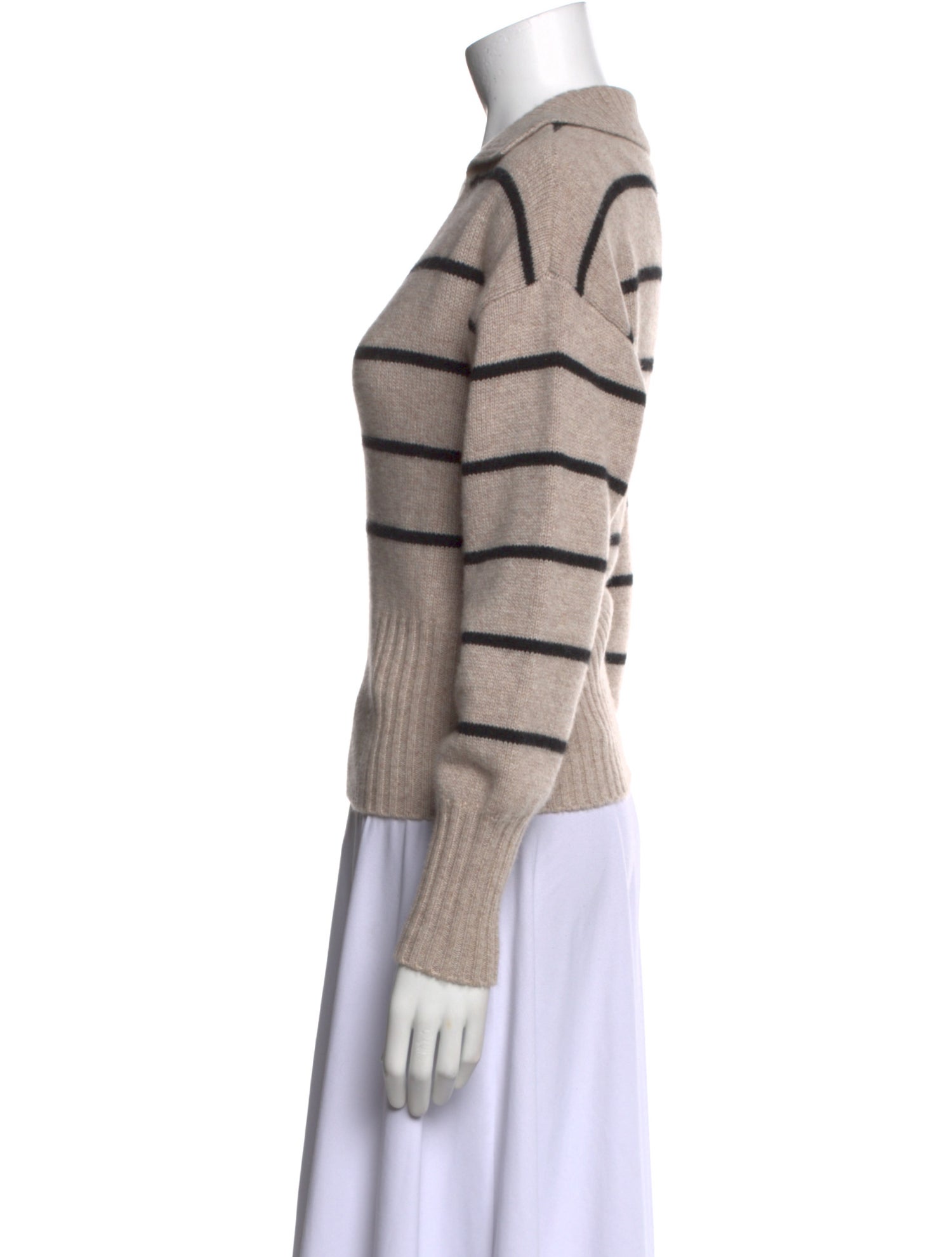 Reformation Cashmere Striped Sweater