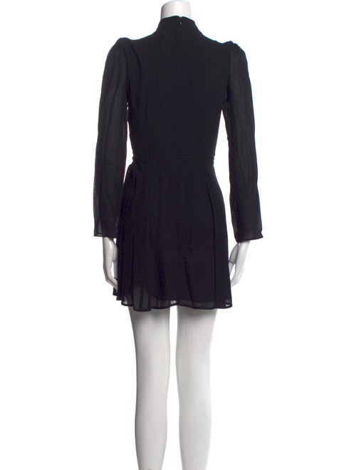 Reformation Mock Neck Mini Dress