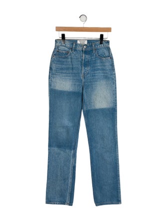 Reformation High-Rise Straight Leg Jeans