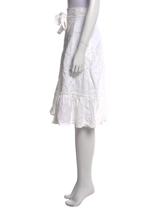 Reformation Linen Knee-Length Skirt