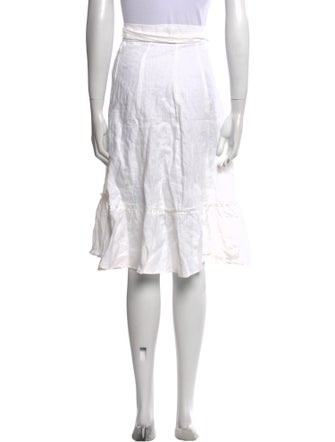Reformation Linen Knee-Length Skirt
