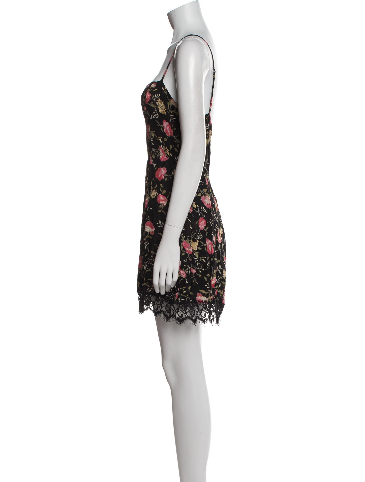 Reformation Lace Pattern Mini Dress