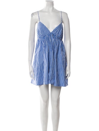 Reformation Striped Mini Dress