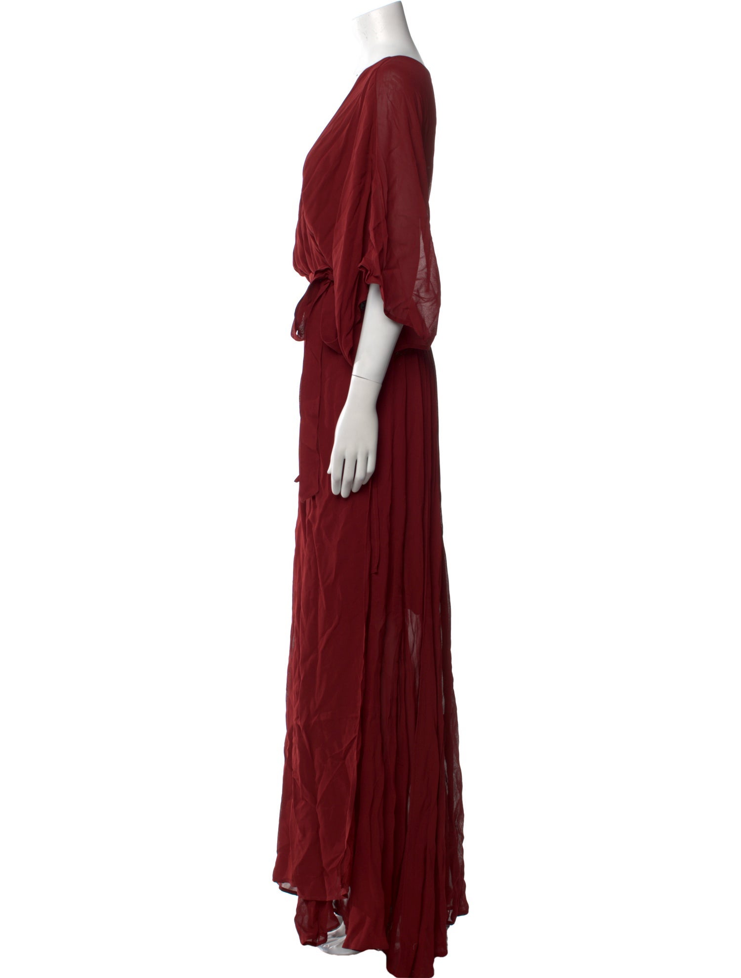 Reformation V-Neck Long Dress w/ Tags