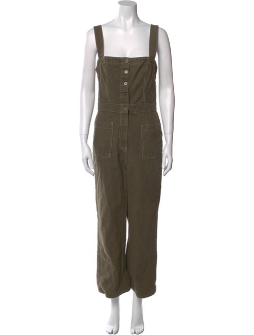 Reformation Square Neckline Jumpsuit