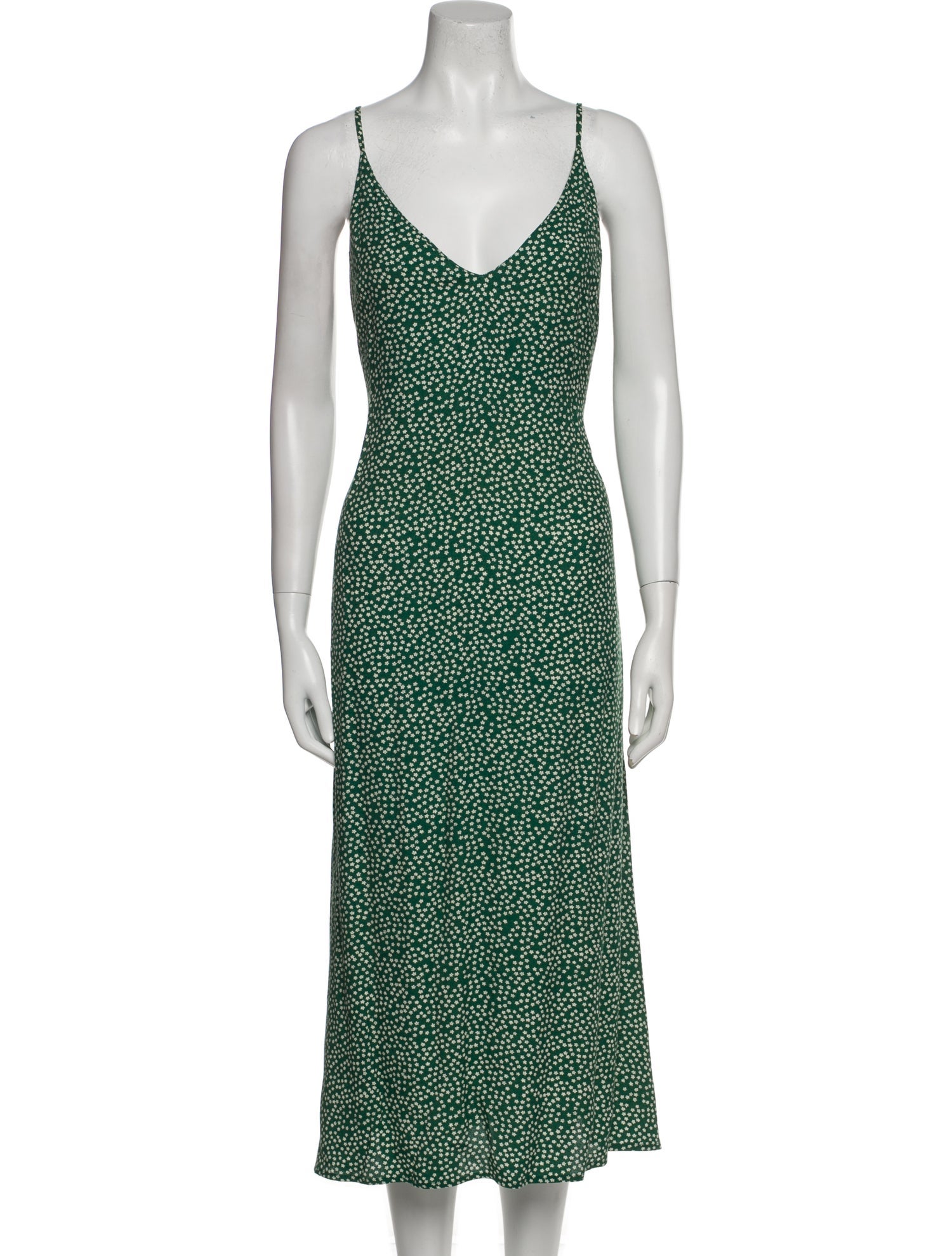 Reformation Printed Midi Length Dress