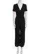 Reformation Plunge Neckline Jumpsuit