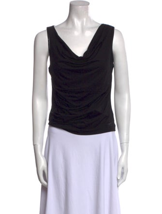 Reformation Cowl Neck Sleeveless Top