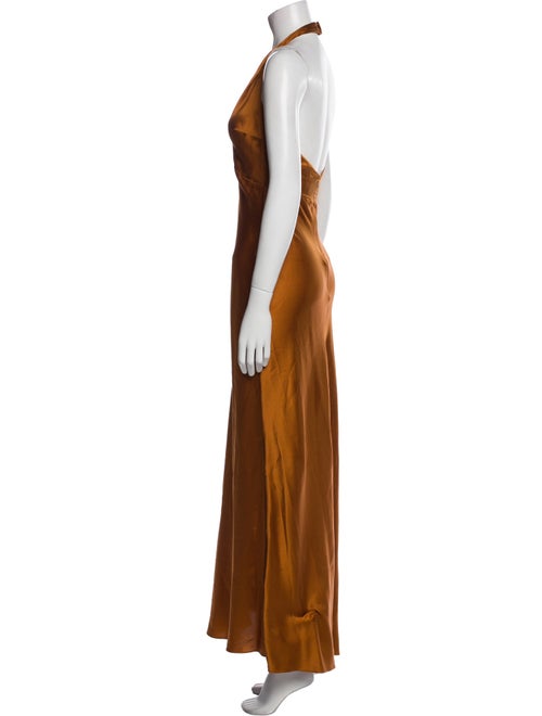 Reformation Silk Long Dress