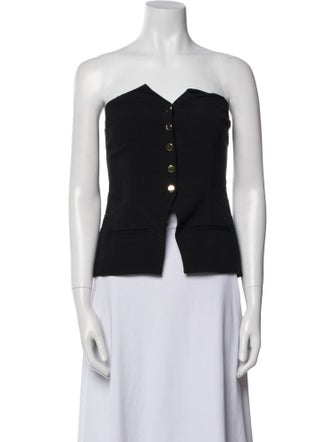 Reformation Strapless Crop Top