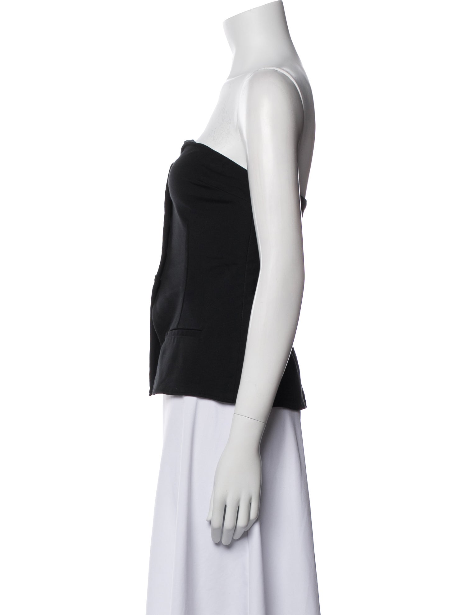 Reformation Strapless Crop Top