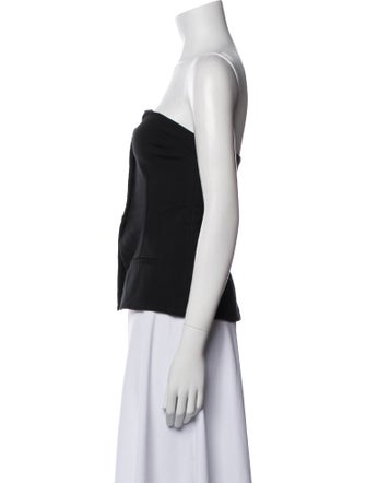 Reformation Strapless Crop Top