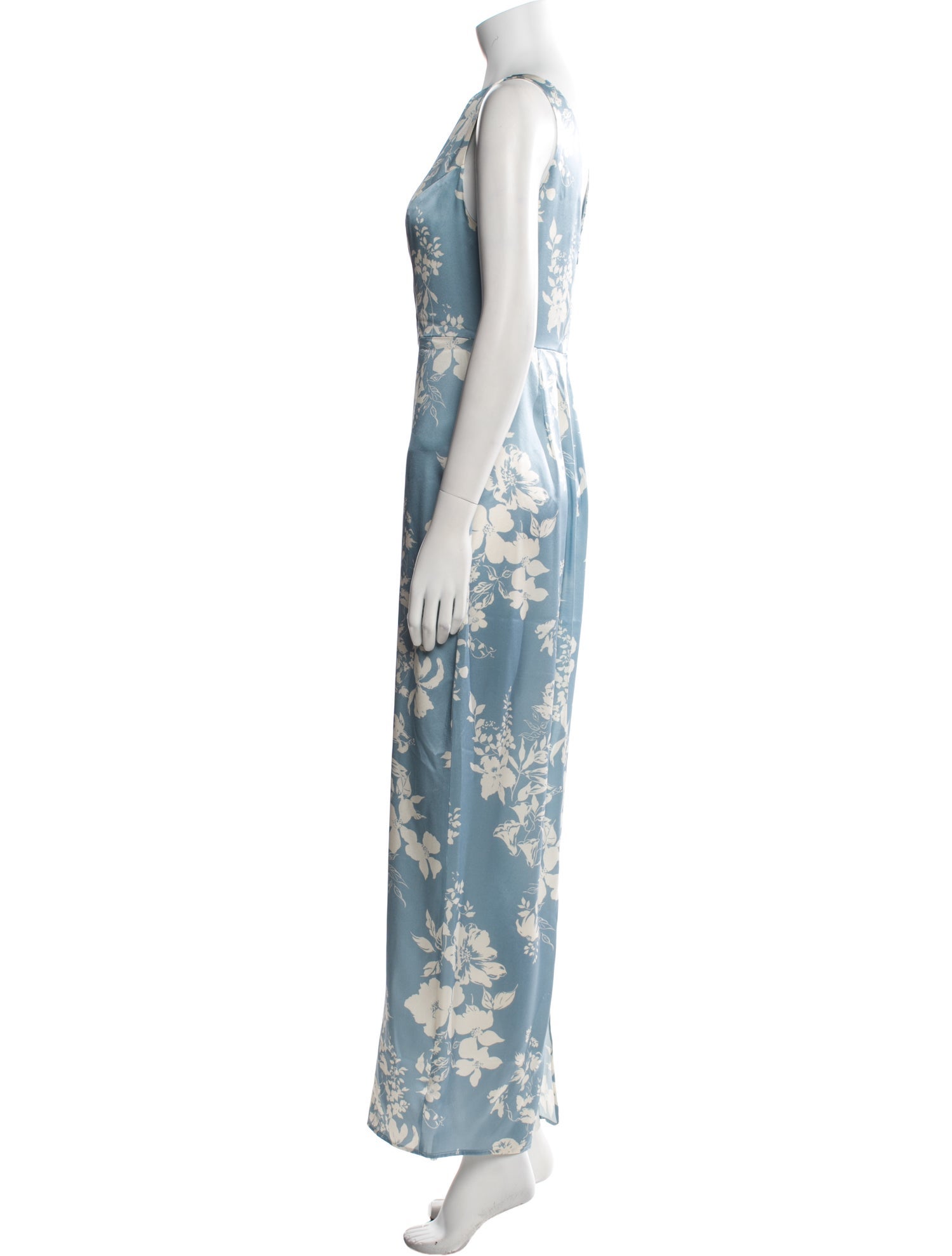 Reformation Silk Long Dress