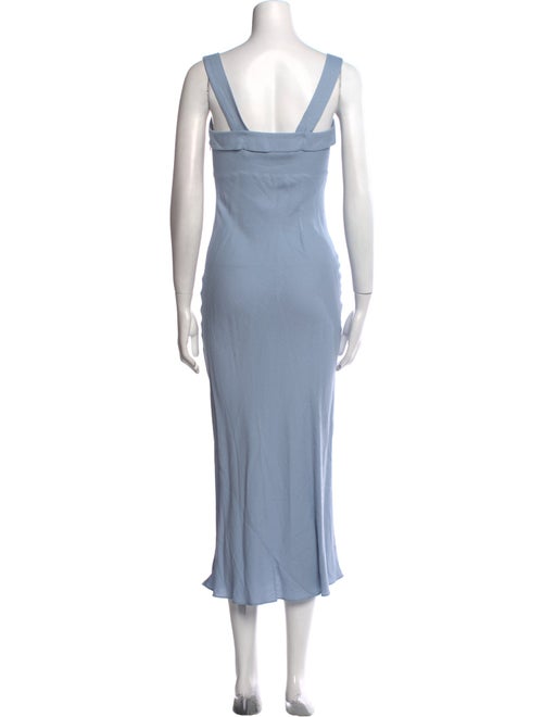 Reformation Square Neckline Long Dress