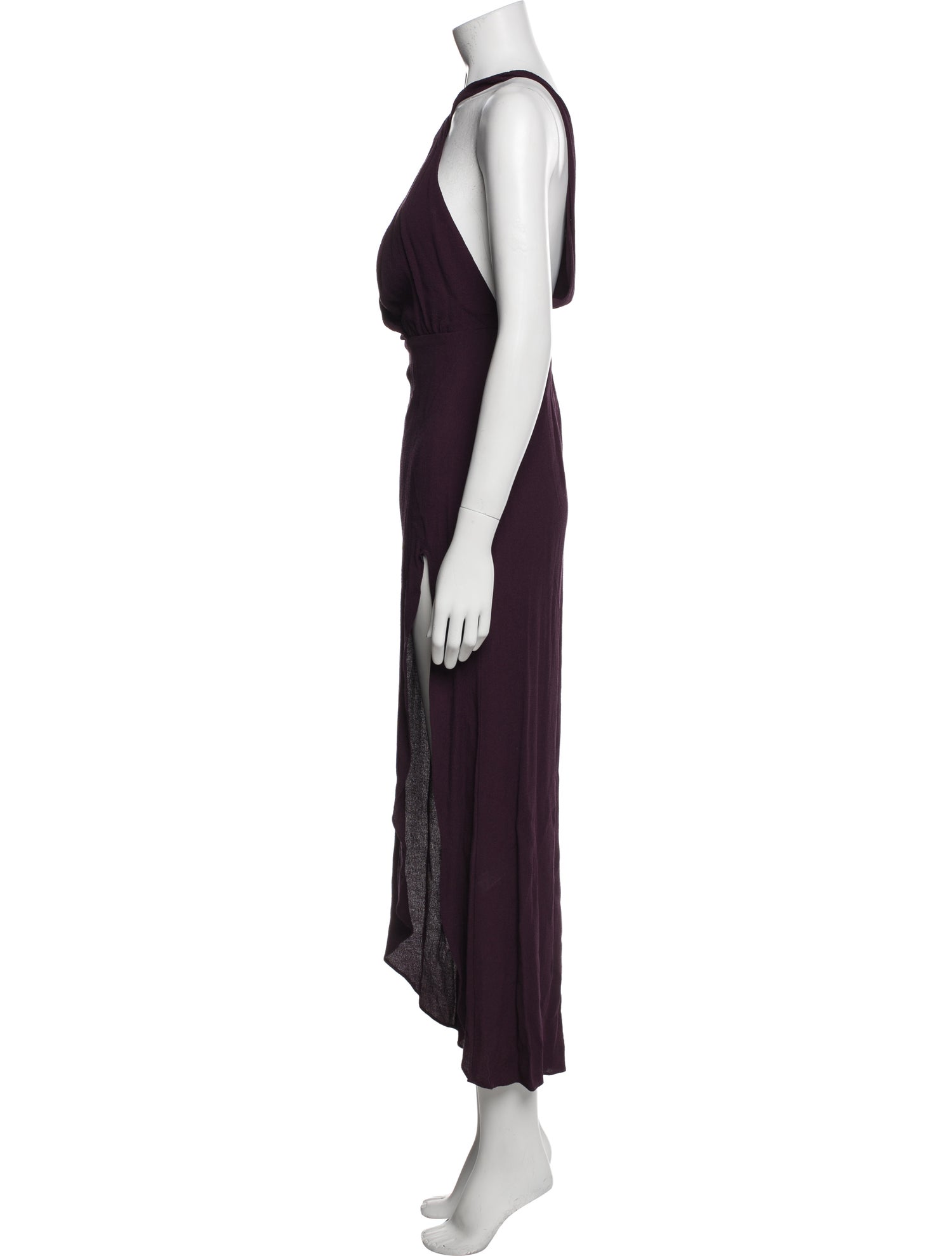 Reformation Halterneck Long Dress