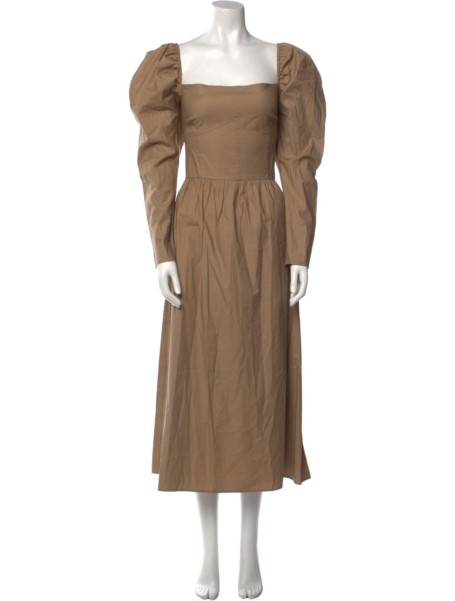 Reformation Square Neckline Long Dress w/ Tags