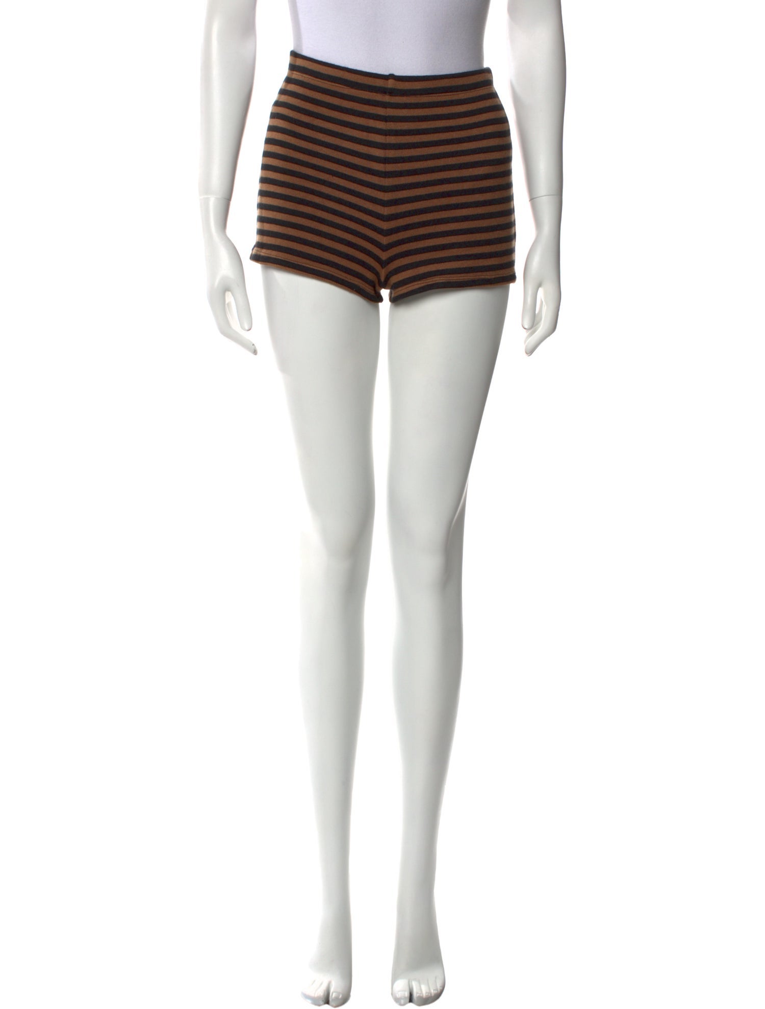 Reformation Striped Mini Shorts