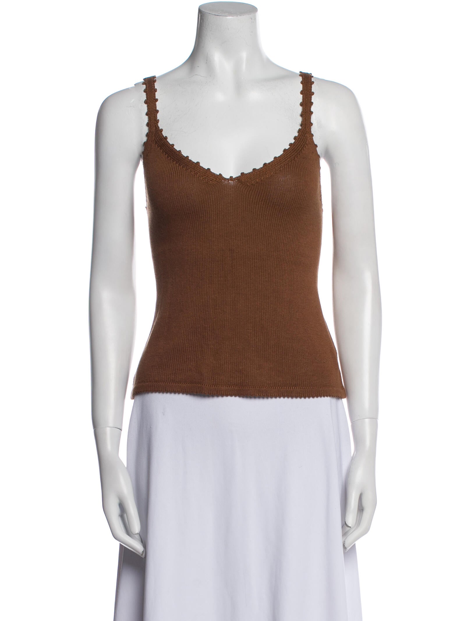 Reformation Scoop Neck Sleeveless Top