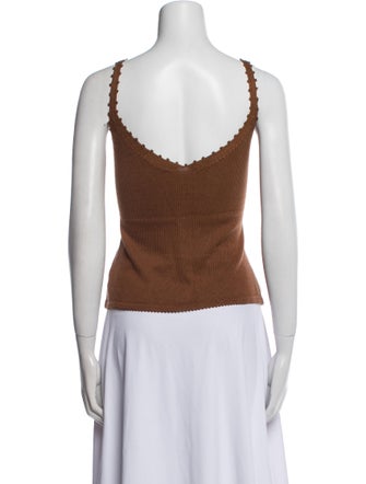 Reformation Scoop Neck Sleeveless Top