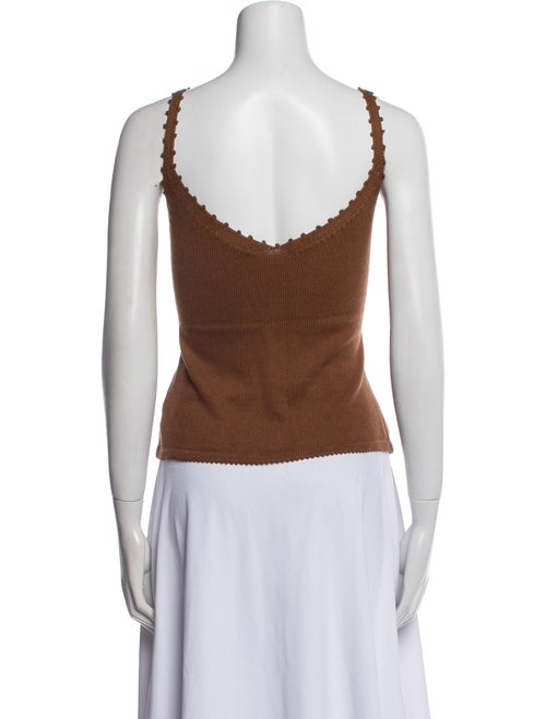Reformation Scoop Neck Sleeveless Top