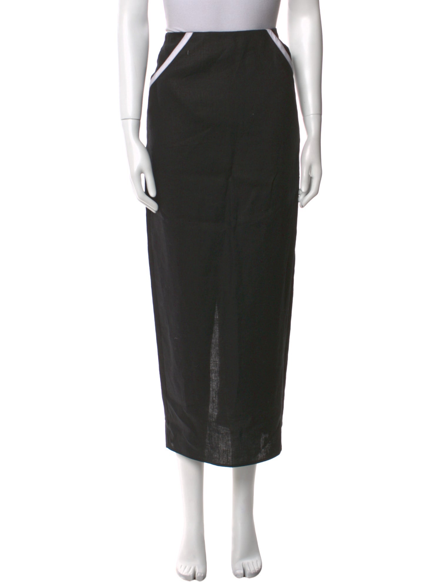 Reformation Linen Midi Length Skirt