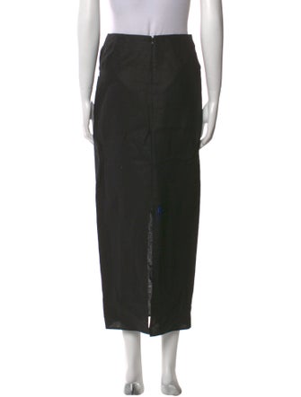Reformation Linen Midi Length Skirt