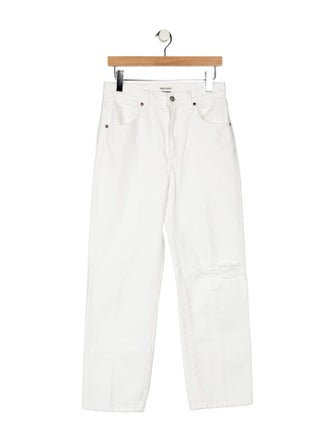 Reformation High-Rise Straight Leg Jeans