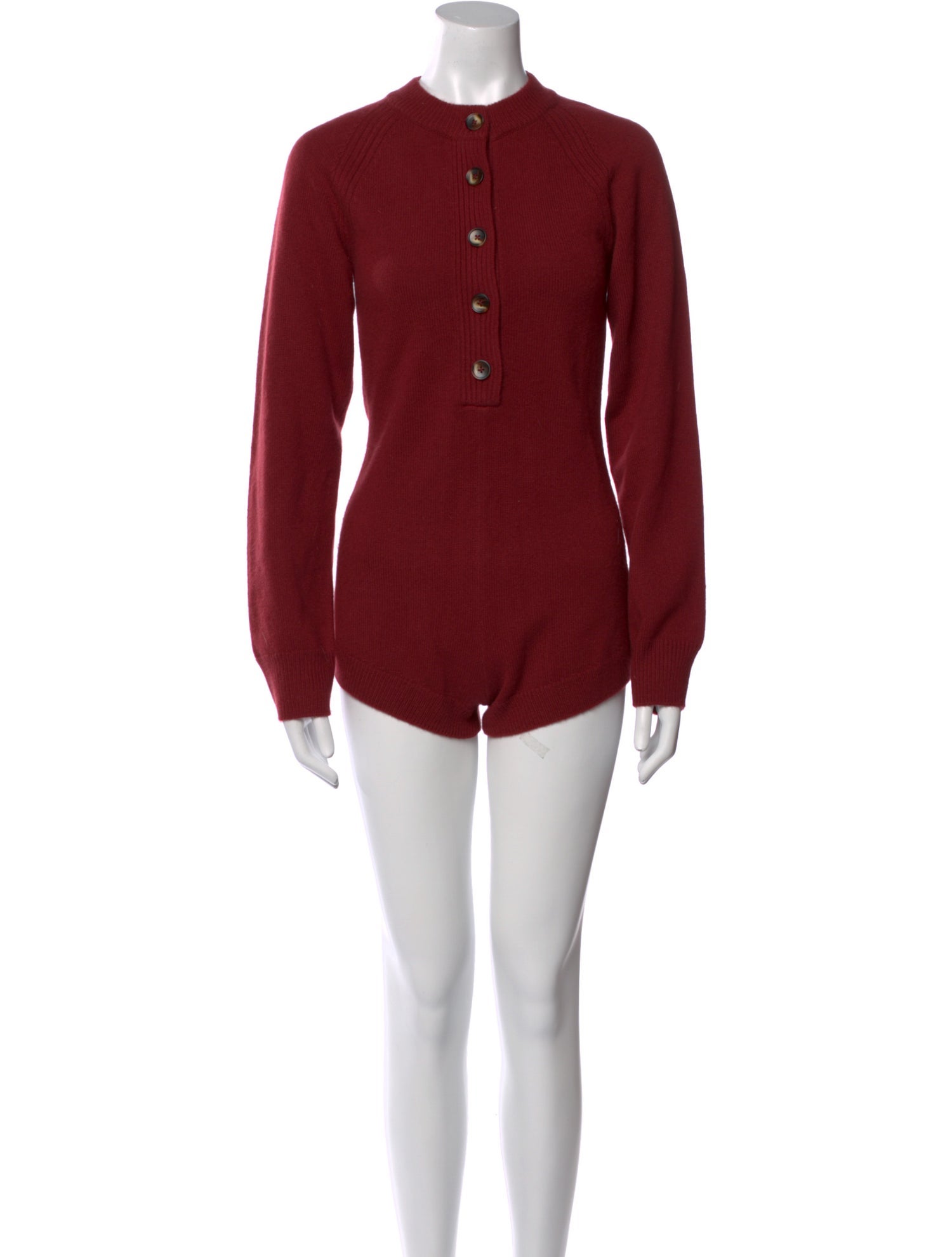 Reformation Cashmere Crew Neck Romper