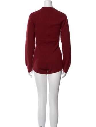 Reformation Cashmere Crew Neck Romper