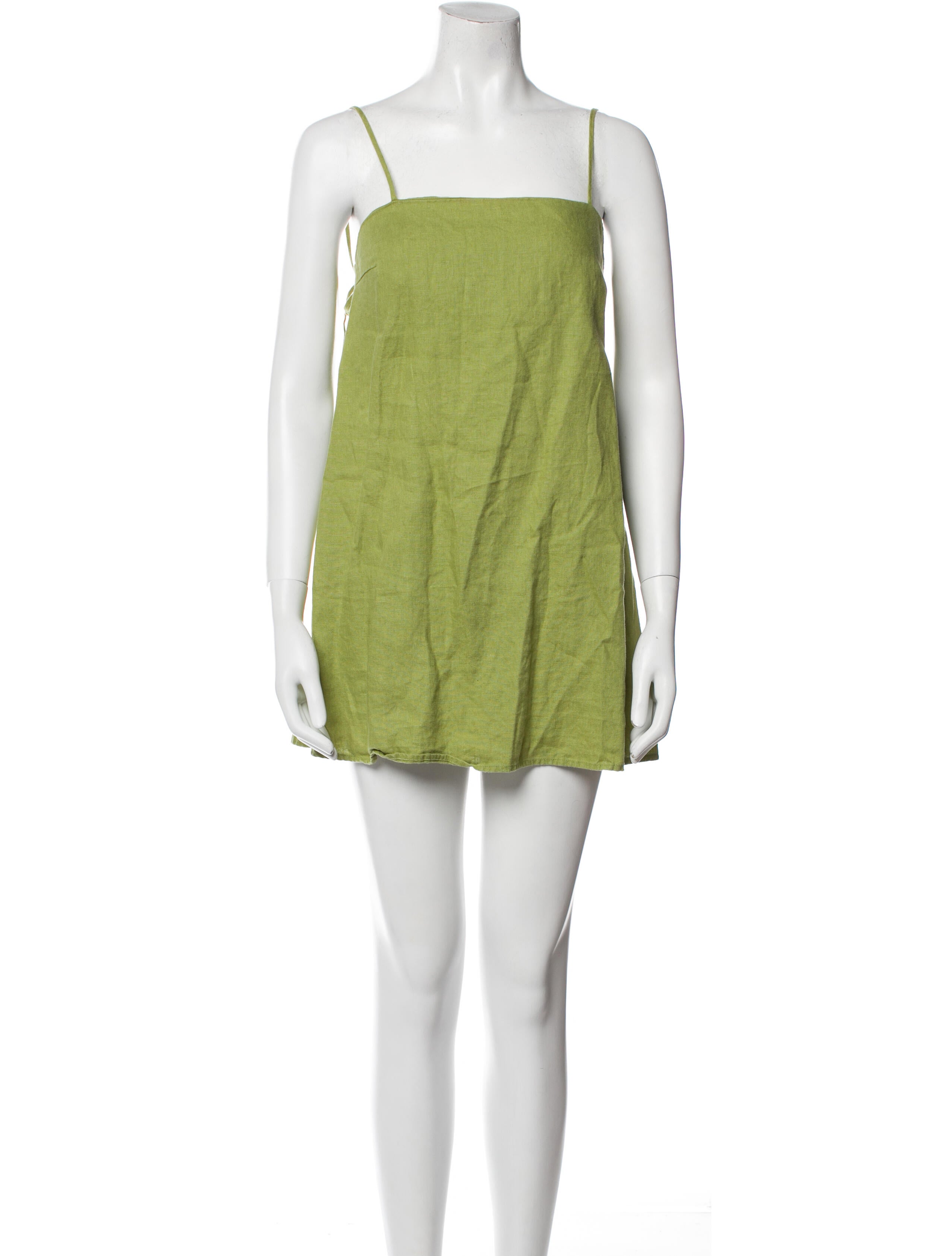 Reformation Linen Square Neckline Tunic