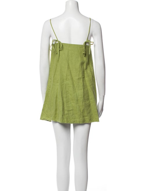 Reformation Linen Square Neckline Tunic