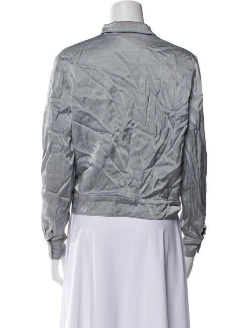 Reformation Floral Print Denim Jacket