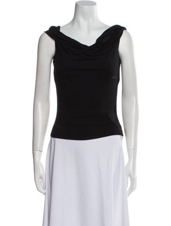 Reformation Cowl Neck Sleeveless Top